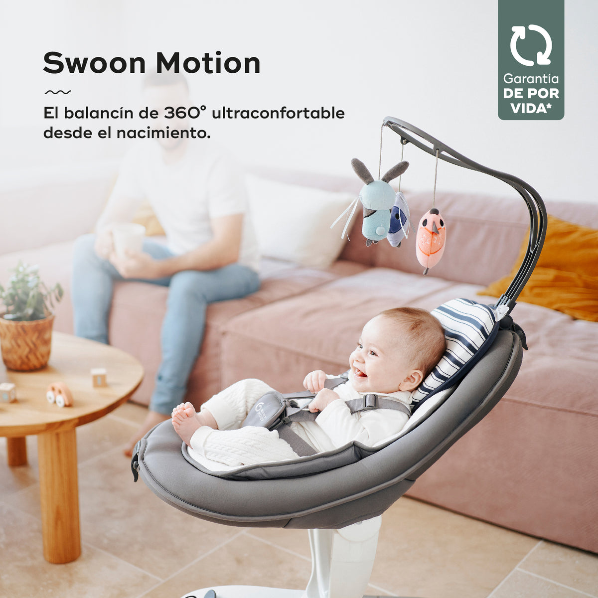 babymoov Hamaca Swoon Motion Zinc 