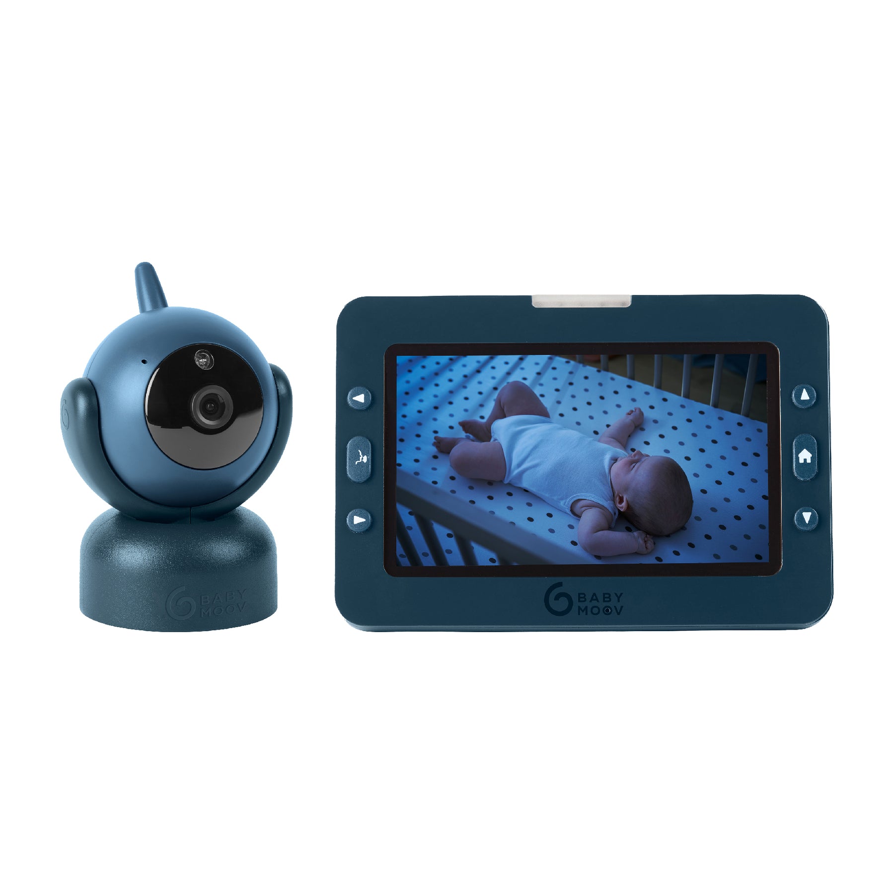 vigilabebé-con-camara-yoo-feel-babymoov pantalla 3,5 digital alcance 250m