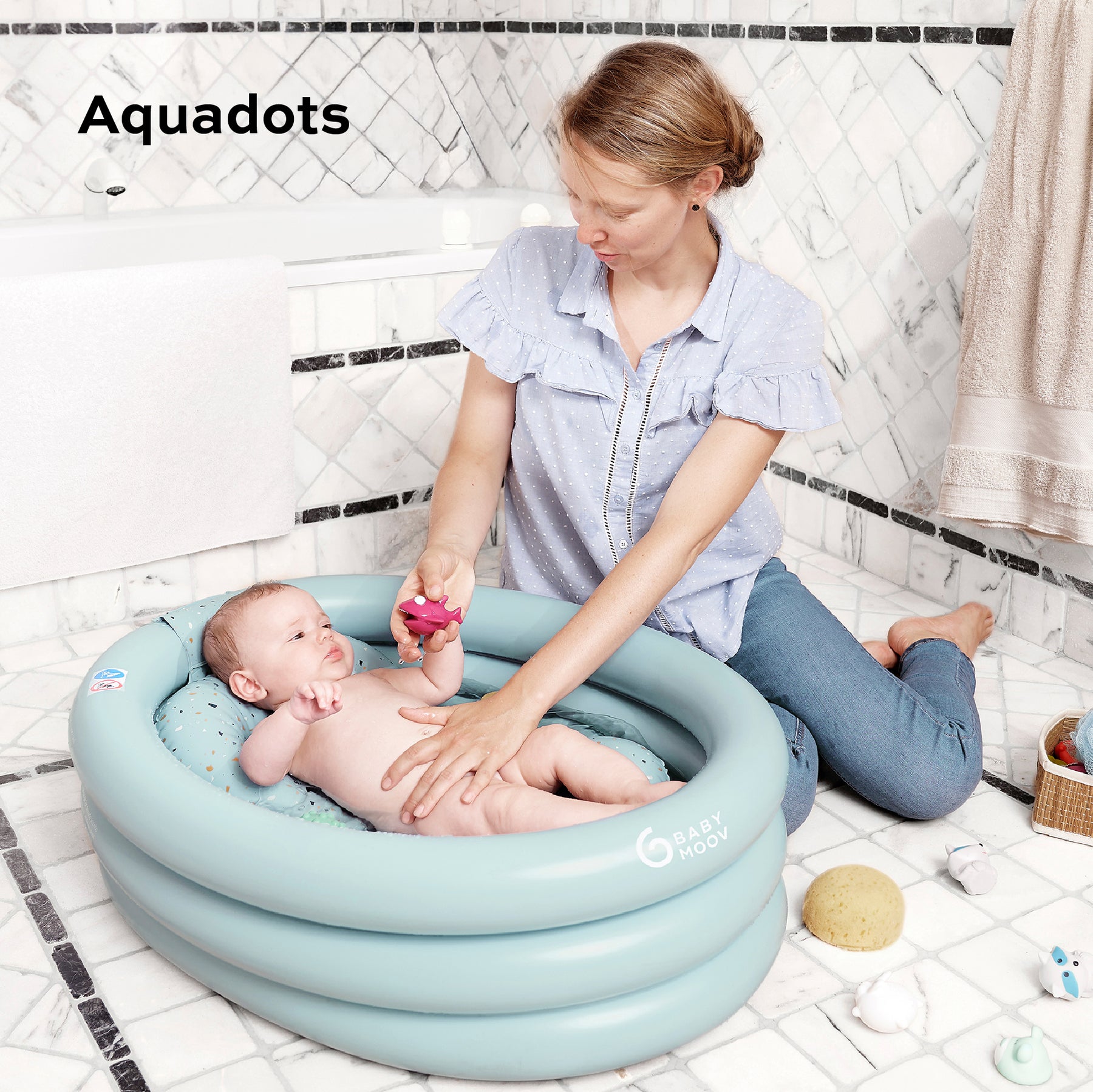 Bañera hinchable para bebés
