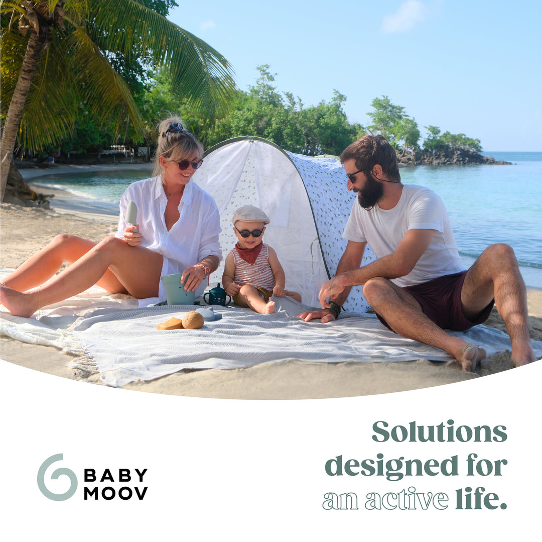 Tienda De Playa Plegable Con UPF50+ - Protección UV Total, Ideal Para Bebés, Mascotas Y Días De Verano