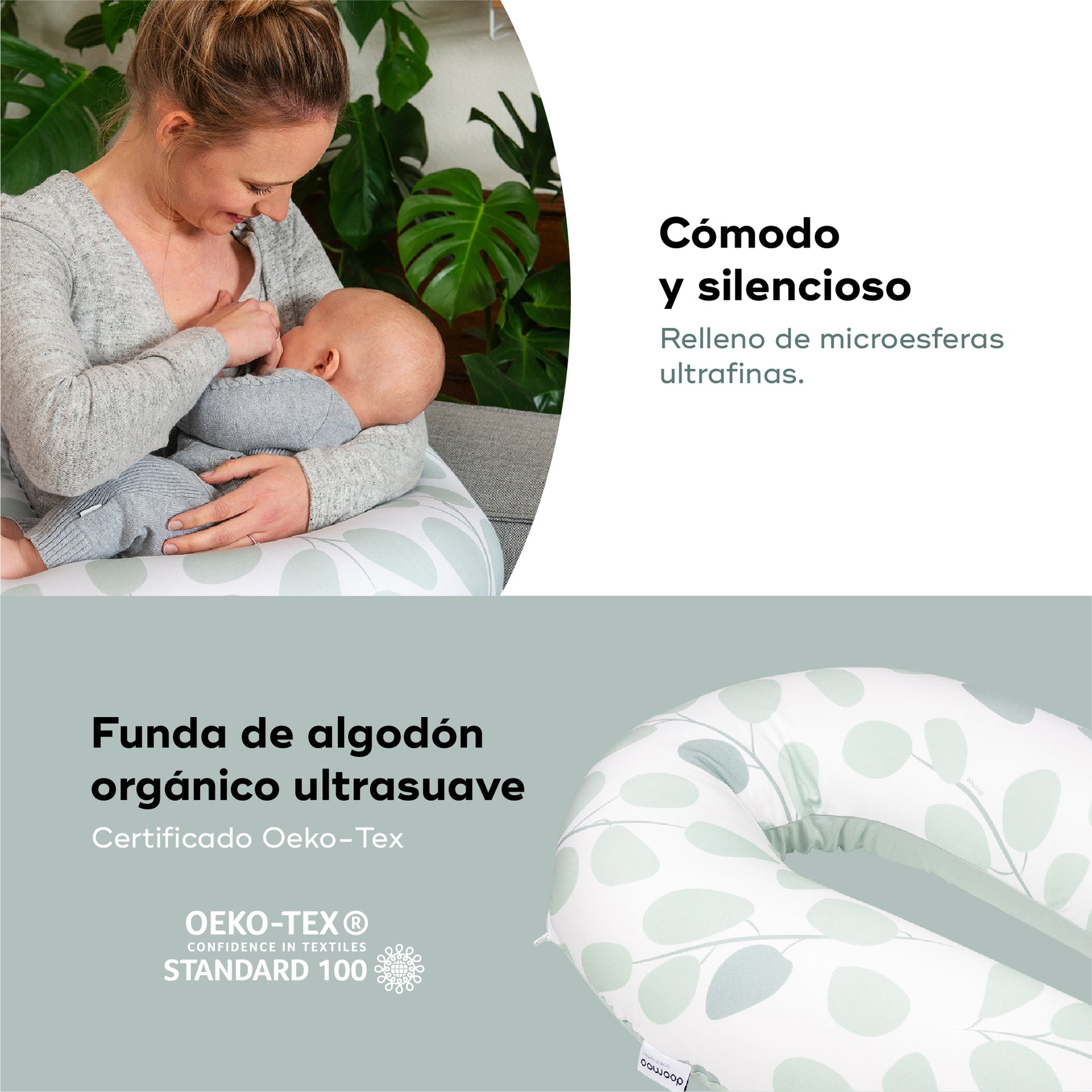 Comprar Cojín Lactancia Oso Nanouk para Bebé Online